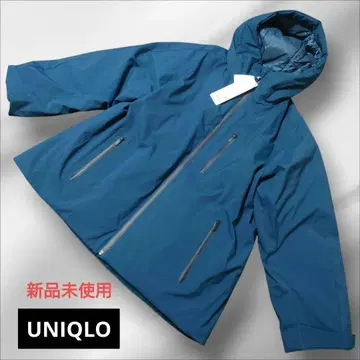 [ 새상품 미사용 ] 유니클로 하이브리드 다운 파카 다크 그린 XXL