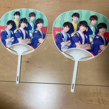 M!LK 여름맛 랑데부 부채 2개 세트