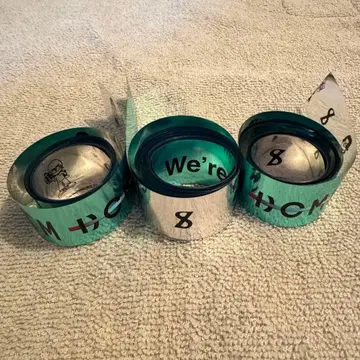 timelesz FAM DOME 은색 테이프 3개 세트