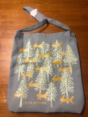 미나 페르호넨 30주년 블루 토트백 & 프리미엄 토트백