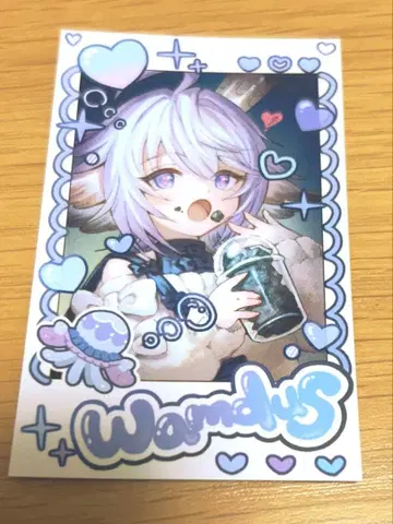 그라페스 그라블 와무듀스 특전 사진풍 카드 폴라로이드