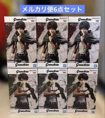 미개봉 진격의 거인 프라이스 피규어 묶음 판매 6점 세트