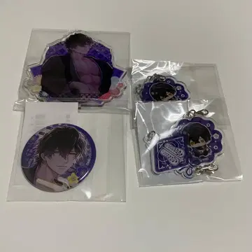 잘생긴 남자 전국 쿠로다 칸베에 아크릴 스탠드 캔뱃지 차렉 복권