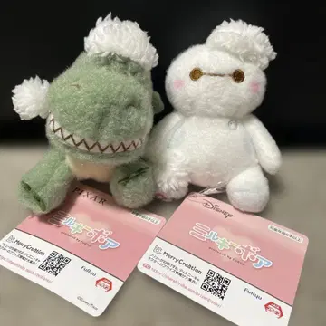 디즈니 밀키 보아 목욕 타임 마스코트 베이맥스 렉스