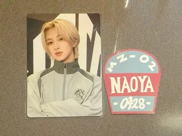 MAZZEL ROOM 마제베야 포토 카드 스티커 NAOYA 나오야