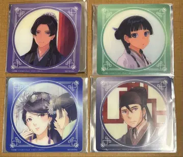 약사의 혼잣말 원작전 콜라보 카페 코스터 임시 고양이묘 리화 고순 1