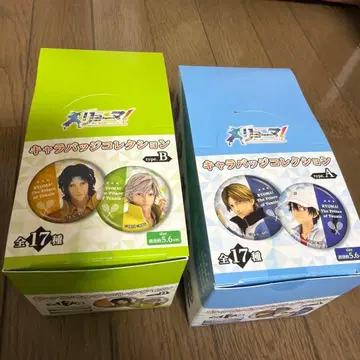 극장판 테니스의 왕자님 료마! 캔뱃지 박스 판매 A B 세트