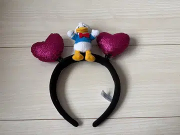 도널드 덕 하트 머리띠