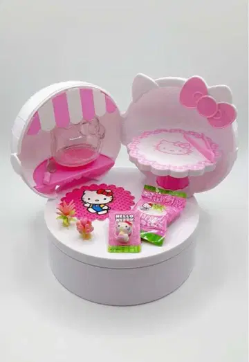 미니버스 헬로키티 미니어처 인테리어 인형 바비 테라리움2