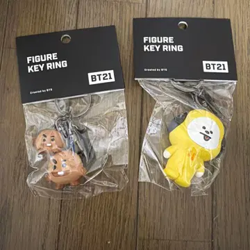 BT21 피규어 키링 2개 세트
