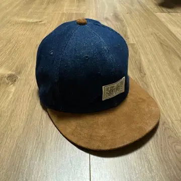 데님 스웨이드 야구 모자