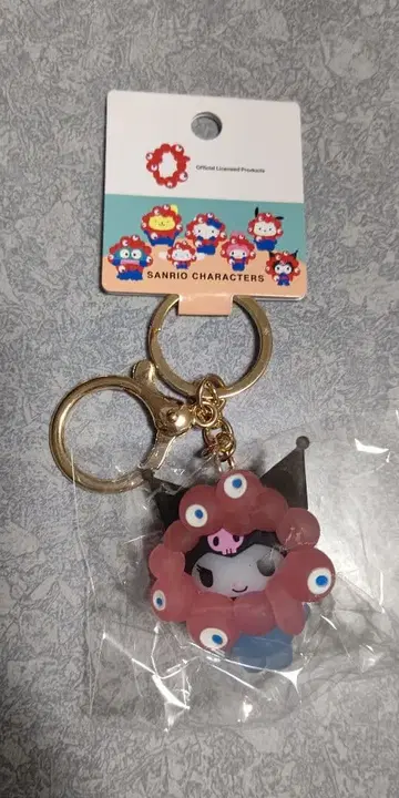 오사카 간사이 엑스포 2025 쿠로미 클리어 키링 먀쿠먀쿠