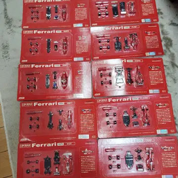 DyDo Ferrari 미니카 키트 컬렉션 10종류