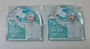 주술회전 고죠 사토루 아크릴 블록 휴식