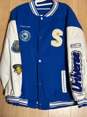 FUTEMA 바시티 자켓 M 사이즈