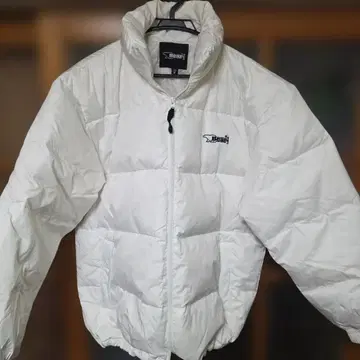 Bear 화이트 다운 자켓 M