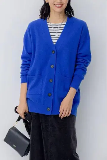 퓨어 캐시미어 가디건