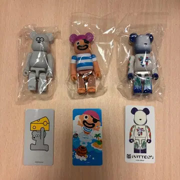 베어브릭 시리즈 51 ARTIST 등 3체 세트
