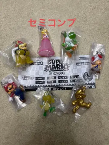 슈퍼 마리오 메지루시 액세서리 2탄 세미 컴플리트 세트