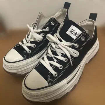 ALL STAR 블랙 로우컷 스니커즈