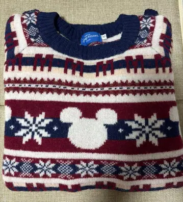 [새상품급] 디즈니 공식 남성용 스웨터 니트 M 사이즈