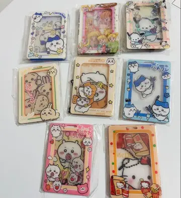 치이카와 포차코 키티 세일러문 아크릴 카드 케이스 3개 세트