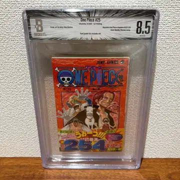 [코믹스 감정품] ONE PIECE BGS 8.5 초판 25권 오비 포함