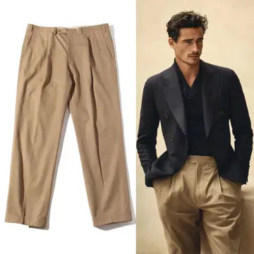 Kiton 키튼 치노 팬츠 팬츠 슬랙스 베이지 56 XXL 상당