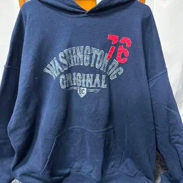 GILDAN 네이비 XL 후드티 WASHINGTON ORIGINAL