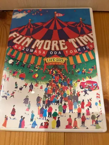 오다 카즈마사 팬클럽 한정판 DVD LIFE-SIZE 1995