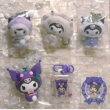 산리오 후르츠 디자인 치비토모 컴플리트 쿠로미 미사용