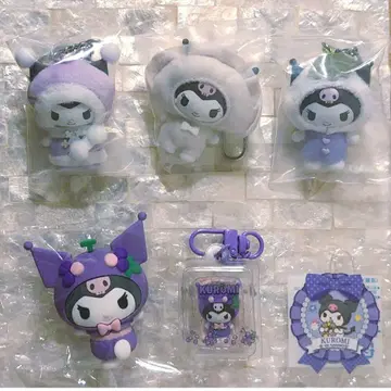 산리오 후르츠 디자인 치비토모 컴플리트 쿠로미 미사용