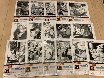 제일복권 드래곤볼 40th G상 클리어 파일 16종 세트