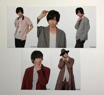 아라마키 요시히코 2.5D 카드 입회 특전 브로마이드 5장 세트