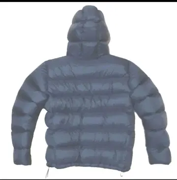 미사용품 새상품급 무인양품 MUJI 다운 후드 블루종 L 자켓 블랙