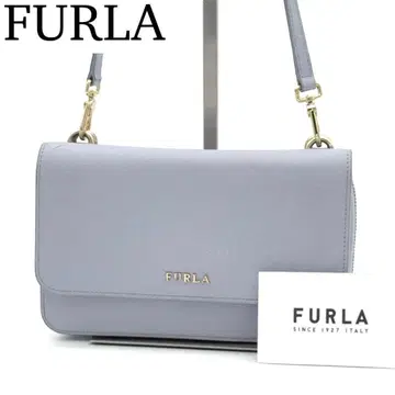 [ 새상품급 ] FURLA RIVA 숄더 월렛 숄더백 가죽