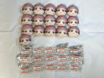 이타도리 유우지 만주, 명함 배지 세트