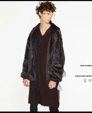 SHAREEF 나일론 샤기 집 파카 사이즈 2