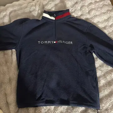 타미힐피거 보아 하프 지퍼 자켓