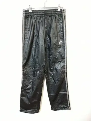 아디다스 나일론 팬츠 여성용 M 그레이 색상 광택감 폴리에스테르