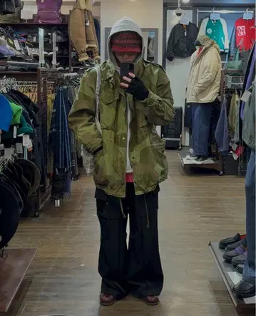 노르웨이군 필드 자켓 실물 카모플라쥬 밀리터리 카모 무늬