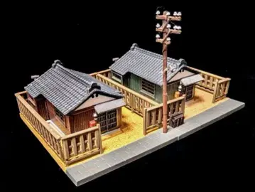 (중고) 토미텍 [건물 컬렉션] [평옥 2동] 디오라마 모형