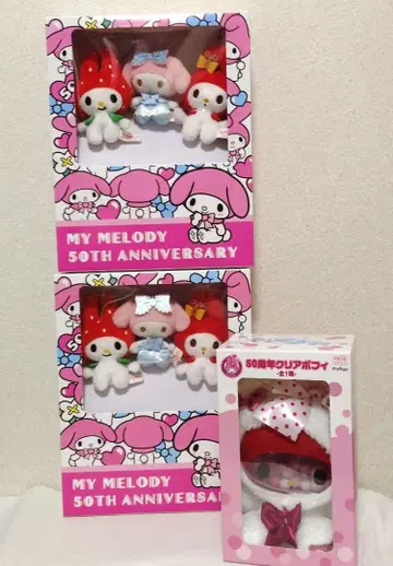 산리오 마이멜로디 마스코트 & 클리어 포피