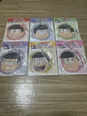 오소마츠 6쌍둥이 제일복권 카드 케이스 6쌍둥이 세트