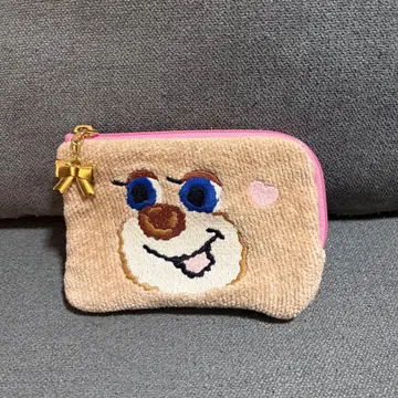 LOVERARY BY FEILER 클로즈업 테디걸 L자 파우치