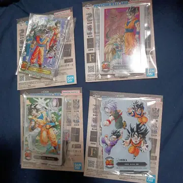 드래곤볼 제일복권 40주년 F상 4종 묶음 판매