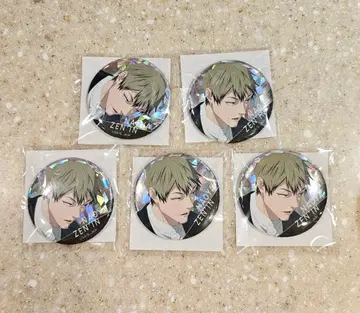 미개봉 새상품 주술회전 사멸회유 젠인 나오야 홀로그램 캔뱃지 5개