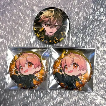 시쿠포니 미코토 데스파레 캔뱃지 3점