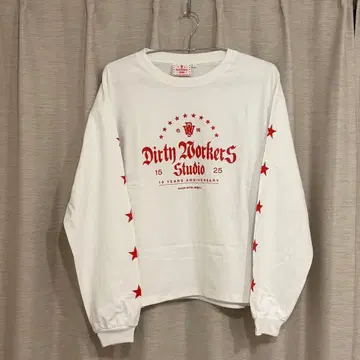 DWS ANNIVERSARY L/S TEE_WHITE