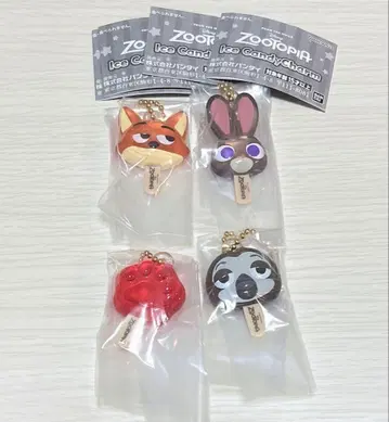 [ 익명 배송 ] 주토피아 아이스캔디 참 4종 세트